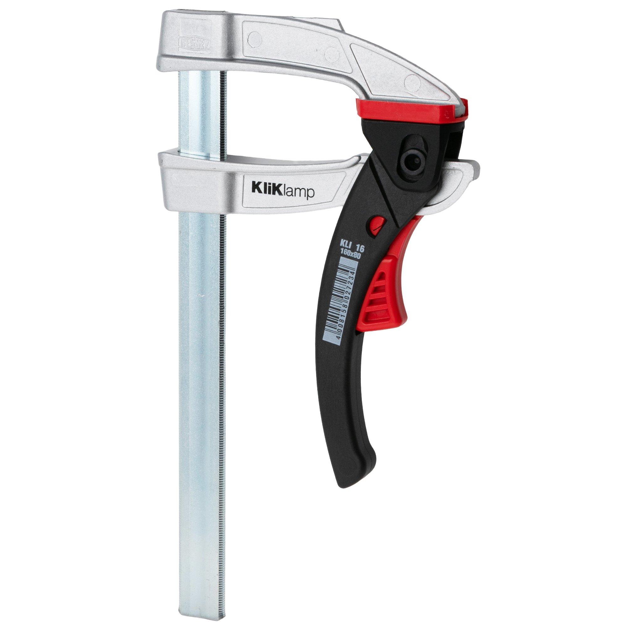 Bessey KliKlamp KLI16, Hebelzwinge, 160/80 mm