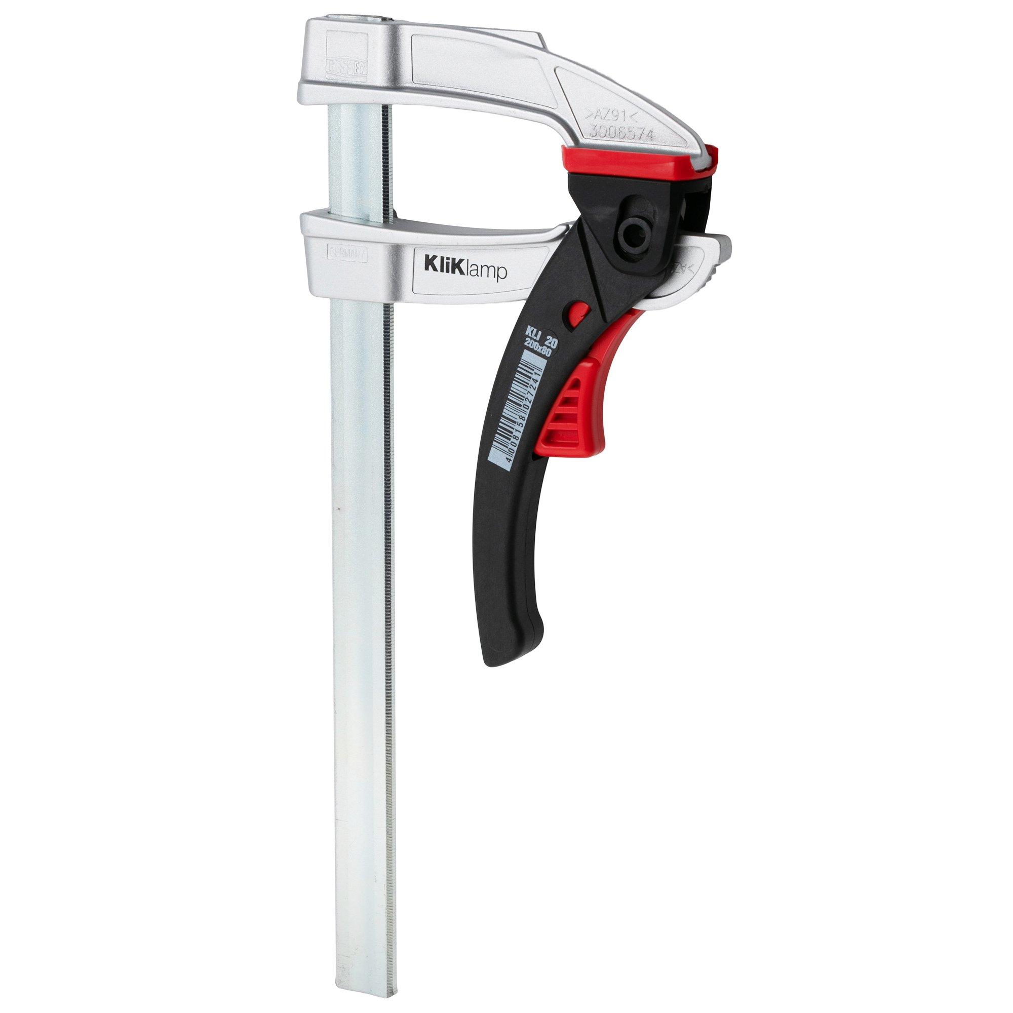 Bessey KliKlamp KLI20, Hebelzwinge, 200/80 mm