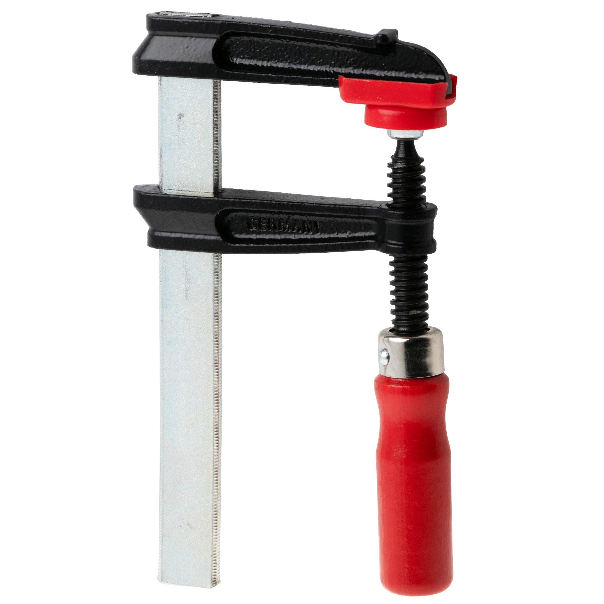 Bessey TGRC12, Temperguss-Schraubzwinge, 120/60 mm