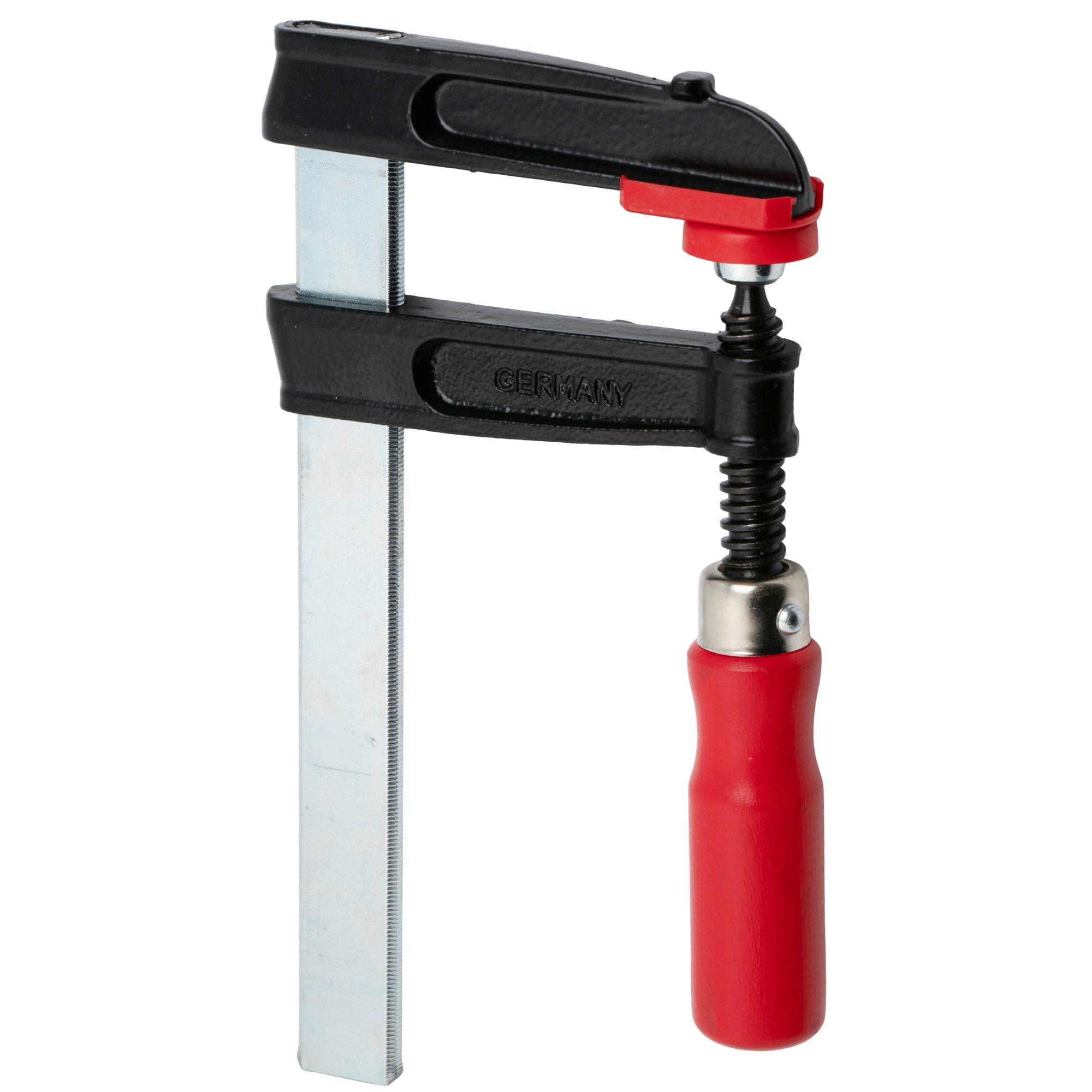 Bessey TGRC16, Temperguss-Schraubzwinge, 160 / 80 mm