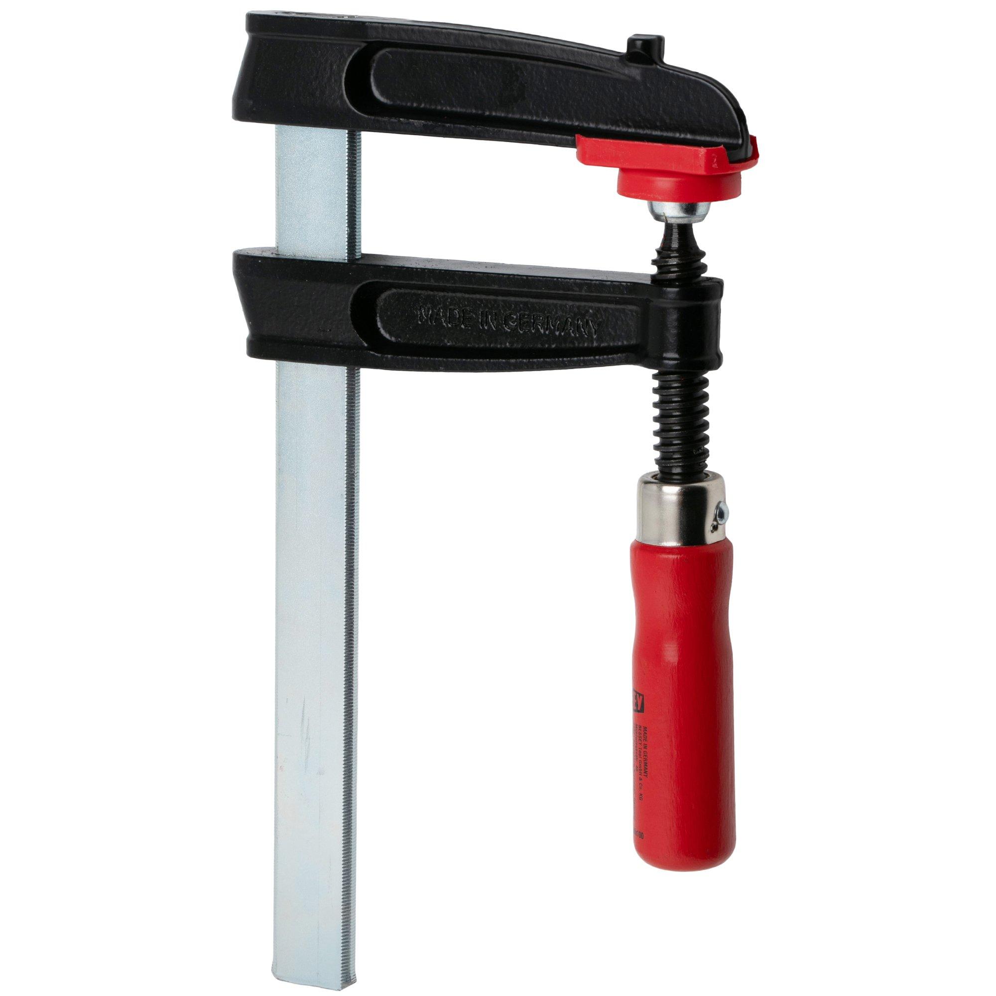 Bessey TGRC20, Temperguss-Schraubzwinge 200 / 100 mm