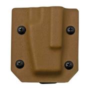 Clip And Carry Kydex Sheath Buck 110, 112, Brown BUCK110-112-BRN belt holster