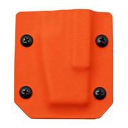 Clip And Carry Kydex Sheath Buck 110, 112, Orange BUCK110-112-ORNG belt holster