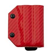 Clip And Carry Kydex Sheath Gerber Truss, Carbon Fiber Red GTRUSS-CF-RED belt holster
