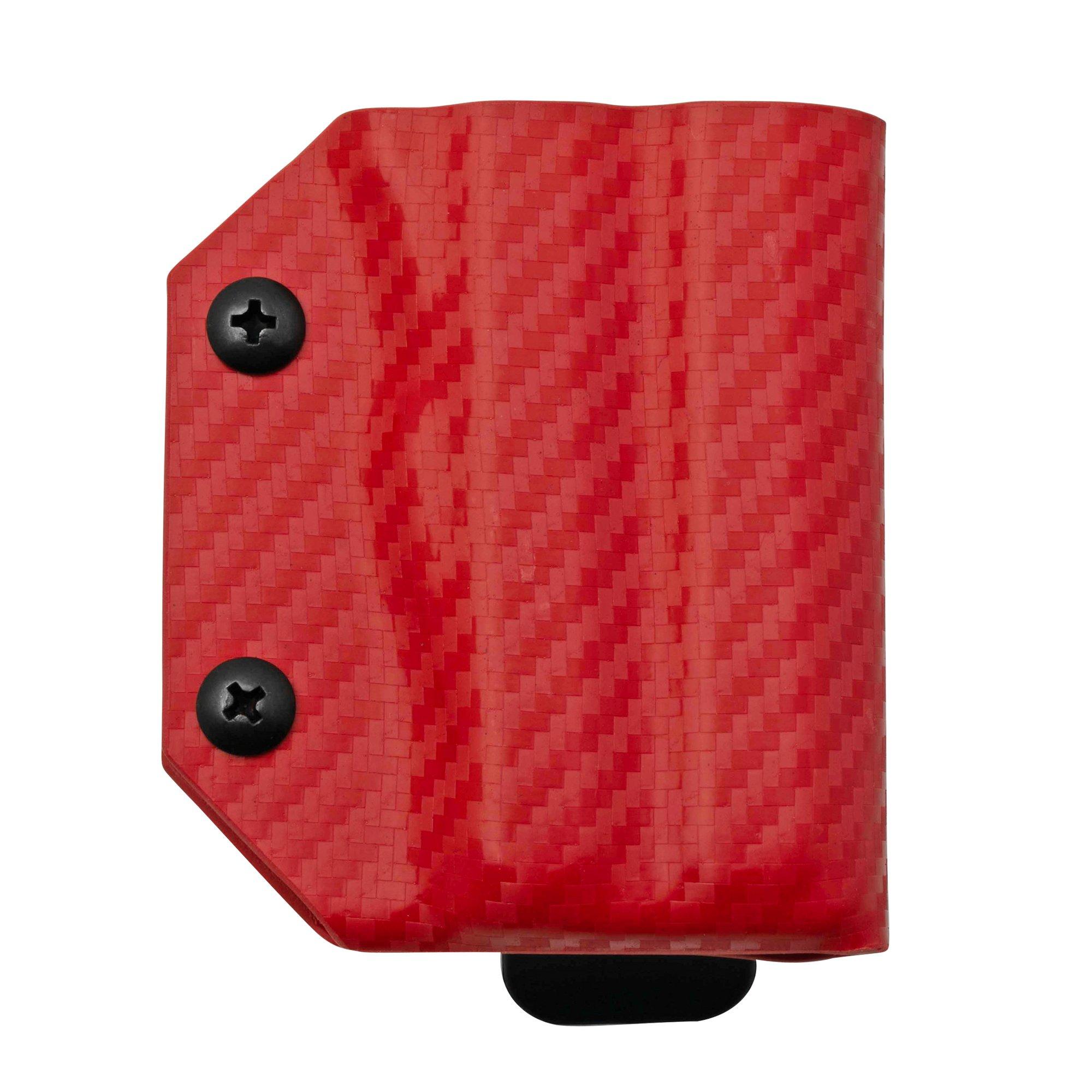 Pochewka na pasek Clip And Carry Kydex Sheath Gerber Truss, Carbon Fiber Red GTRUSS-CF-RED