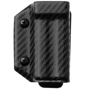 Afbeelding voor Clip And Carry Kydex Sheath Leatherman Wave Alpha, Carbon Fiber Black LALPHAE-CF-BLK riemholster