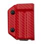 Image for Clip And Carry Kydex Sheath Leatherman Charge Plus, Carbon Fiber Red LCHARGE-CF-RED belt holster