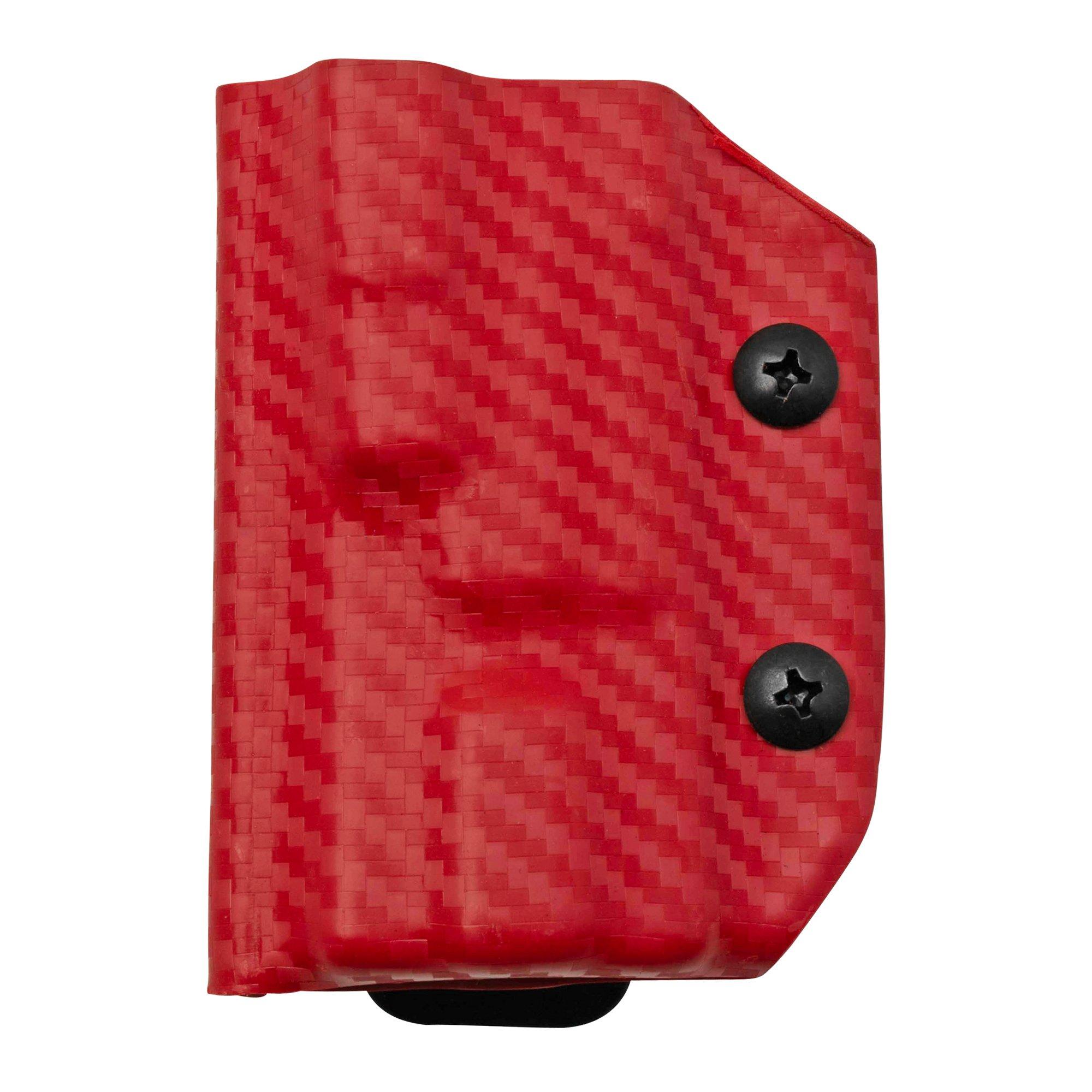 Clip And Carry Kydex Sheath Leatherman Free P2, Carbon Fiber Red LP2-CF-RED Gürtel-Holster