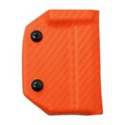 Clip And Carry Kydex Sheath Leatherman Signal, Carbon Fiber Orange LSGNL-CF-ORNG riemholster