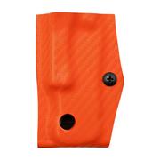 Clip And Carry Kydex Sheath Leatherman Skeletool, Carbon Fiber Orange LSKEL-CF-ORNG belt holster