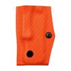 Clip And Carry Kydex Sheath Leatherman Skeletool, Carbon Fiber Orange LSKEL-CF-ORNG belt holster
