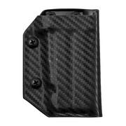 Clip And Carry Kydex Sheath Leatherman Surge, Carbon Fiber Black LSURGE-CF-BLK belt holster