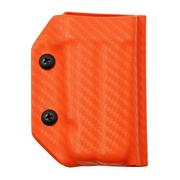 Clip And Carry Kydex Sheath Leatherman Surge, Carbon Fiber Orange LSURGE-CF-ORNG belt holster