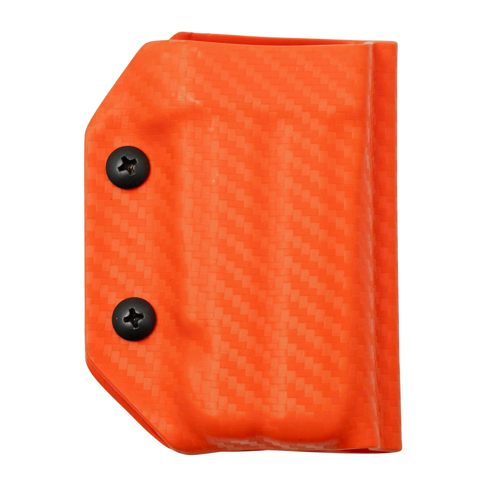 Clip And Carry Kydex Sheath Leatherman Surge, Carbon Fiber Orange LSURGE-CF-ORNG belt holster