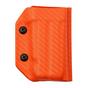 Image for Clip And Carry Kydex Sheath Leatherman Surge, Carbon Fiber Orange LSURGE-CF-ORNG belt holster