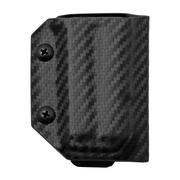 Clip And Carry Kydex Sheath Leatherman Wave, Wave Plus, Carbon Fiber Black LWAVE-CF-BLK belt holster