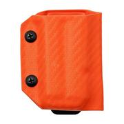 Clip And Carry Kydex Sheath Leatherman Wave, Wave Plus, Carbon Fiber Orange LWAVE-CF-ORNG belt holster