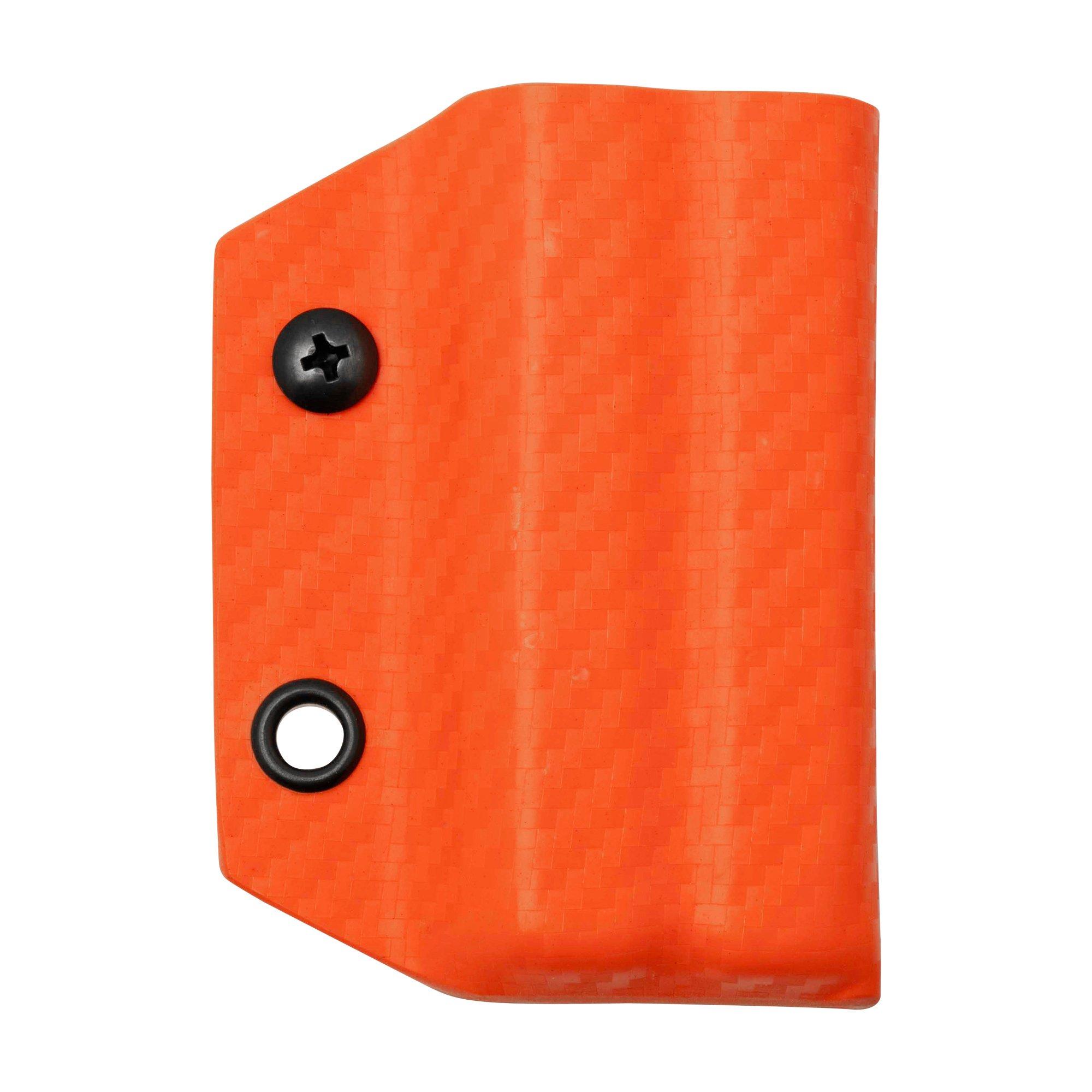 Pochewka na pasek Clip And Carry Kydex Sheath Leatherman Wingman, Sidekick, Rebar, Rev, Carbon Fiber Orange LWING-CF-ORNG