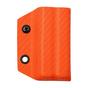Image for Clip And Carry Kydex Sheath Leatherman Wingman, Sidekick, Rebar, Rev, Carbon Fiber Orange LWING-CF-ORNG belt holster