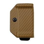 Clip And Carry Kydex Sheath Victorinox Spirit, Carbon Fiber Brown VSPIRIT-CF-BRN funda de cinturón