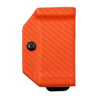 Afbeelding voor Clip And Carry Kydex Sheath Victorinox Spirit, Carbon Fiber Orange VSPIRIT-CF-ORNG riemholster