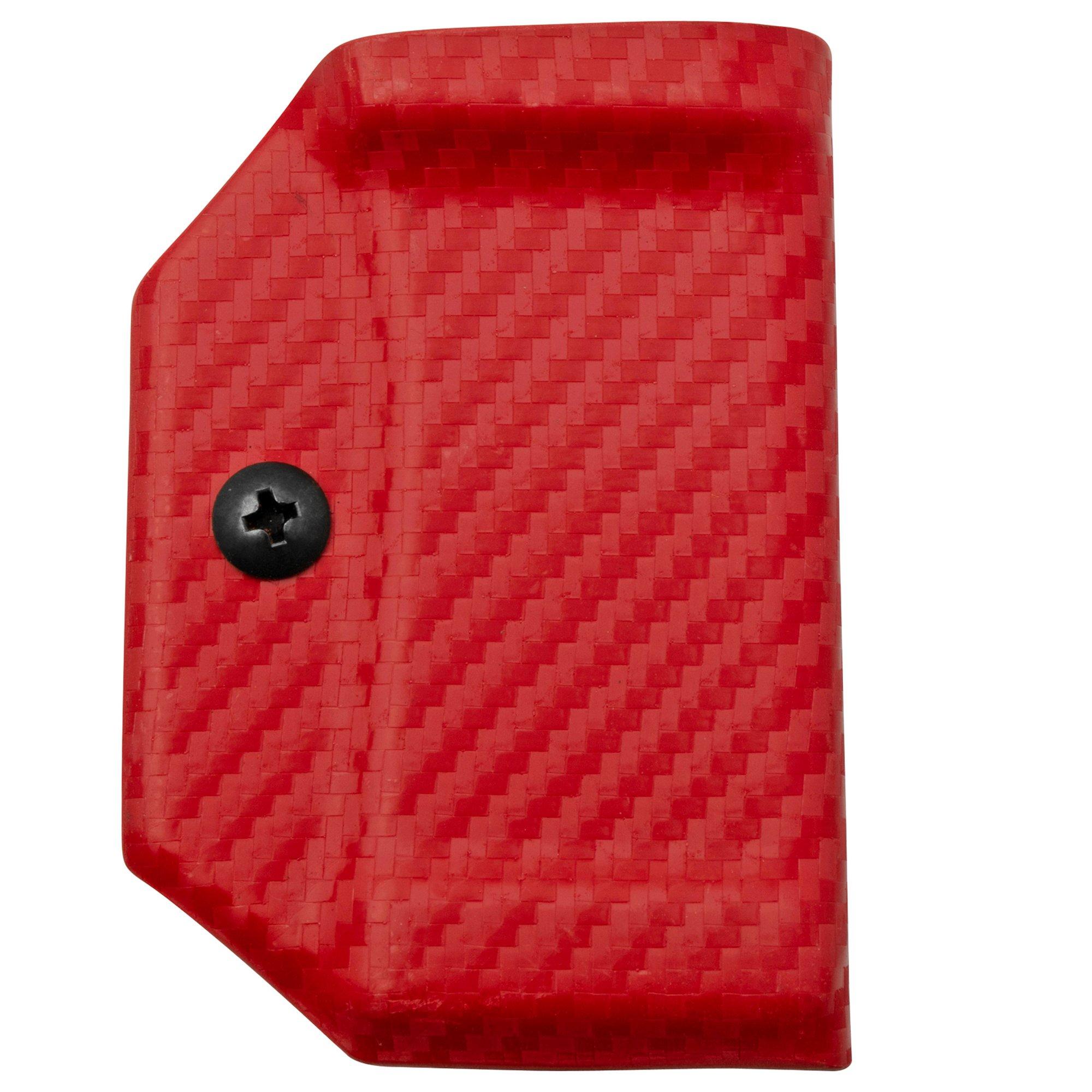 Clip And Carry Kydex Sheath Victorinox Spirit, Carbon Fiber Red VSPIRIT-CF-RED Gürtel-Holster