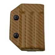 Clip And Carry Kydex Sheath Victorinox SwissTool, Carbon Fiber Brown VSTOOL-CF-BRN funda de cinturón