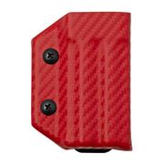 Clip And Carry Kydex Sheath Victorinox SwissTool, Carbon Fiber Red VSTOOL-CF-RED funda de cinturón