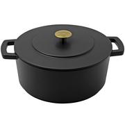 Combekk Original Dutch Oven 103228BL ghisa riciclata, casseruola, 28 cm, 6L