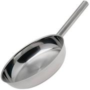 Combekk SUS-Y Pro 151128 Uncoated Recycled Stainless Steel, koekenpan, 28 cm