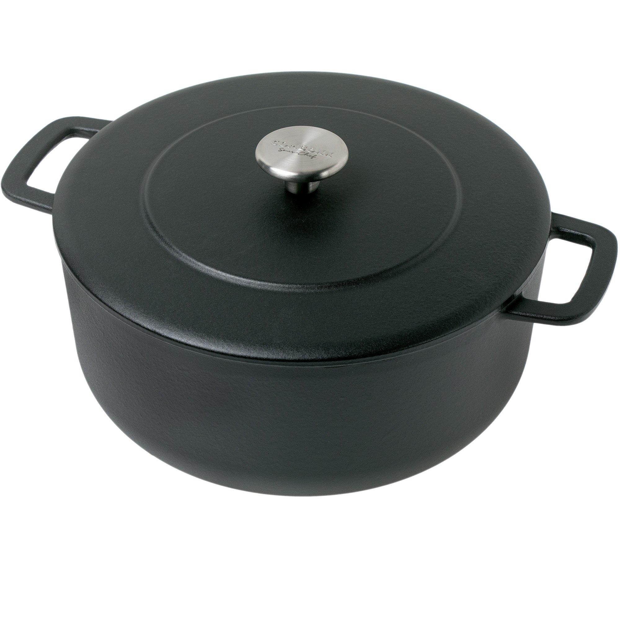 Combekk Sous-Chef Dutch Oven 24 cm schwarz