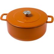 Combekk Sous-Chef Dutch Oven 24 cm laranja, forno holandês