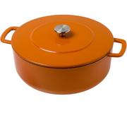 Combekk Sous-Chef Dutch Oven 28 cm laranja, forno holandês