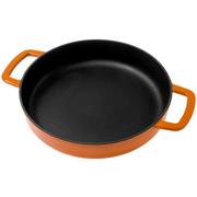 Combekk Sous Chef 192124OR cocotte 24 cm double poignée, orange