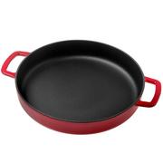 Combekk Sous Chef 192128RD Bräter mit zwei Griffen 28 cm, rot