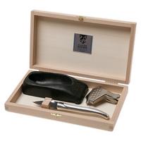 Image pour Claude Dozorme Laguiole coffret à huitre, Aluminium poli