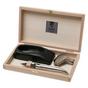 Image for Claude Dozorme Laguiole Oyster set, polished Aluminium