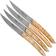 Image for Claude Dozorme Le Thiers steak knife set 4-piece, birch wood black