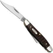 Case Medium Stockman 00217 Brown Synthetic, Standard Jig 63087 Stainless Steel Taschenmesser