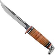  Case Knives Leather 5” Utility Hunter 316-5 SS 00381 coltello da caccia