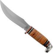 Case Medium Skinner, Leather Hunter, 00384, 323-5 SS hunting knife