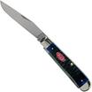 Case Trapper Navy Blue Bone, Rogers Jig, 07051, 6254 SS pocket knife