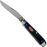 Image for Case Trapper Navy Blue Bone, Rogers Jig, 07051, 6254 SS pocket knife