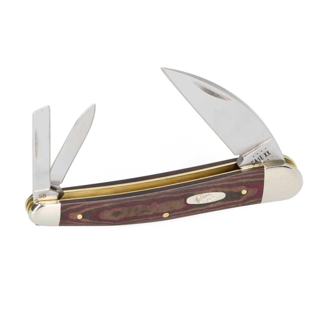 Case Knives Medium Stockman Pocket Worn Harvest Orange Bone Corn Cob