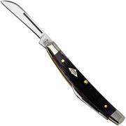 Case Small Congress 09704 Purple Bone, Barnboard Jig 6268 SS pocket knife