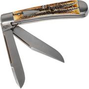 Case HT Trapper, 6.5 BoneStag, 154CM, 10771, TB6.522021 pocket knife, Tony Bose design