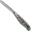 Case HT Trapper, Abalone, 154CM, Smooth, 10772, TB822021 zakmes, Tony Bose design 