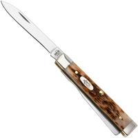 Imagem para Case Baby Doc Amber Bone, 10797, Peach Seed Jig, 6182SP SS canivete