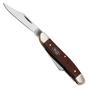 Afbeelding voor Case Medium Stockman Smooth Dark Red Burlap Micarta, 12272, 103087 CS zakmes