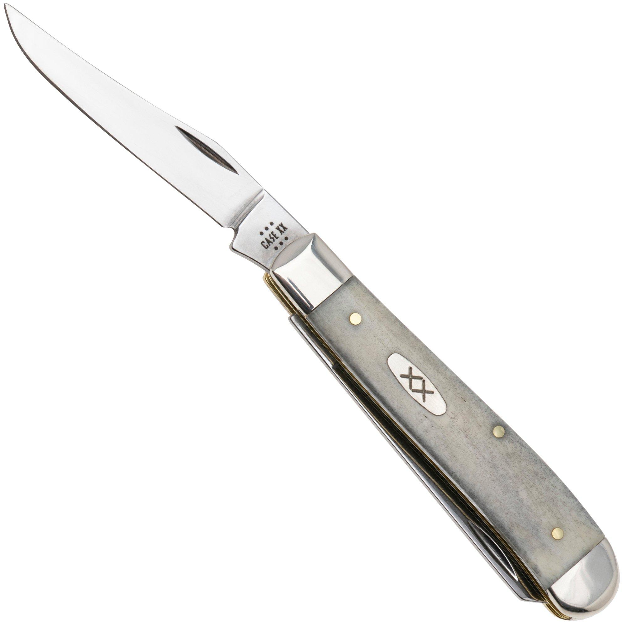 Nóż składany Case Mini Trapper 13313 Smooth Natural Bone 6207 SS
